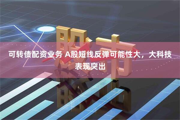 可转债配资业务 A股短线反弹可能性大，大科技表现突出